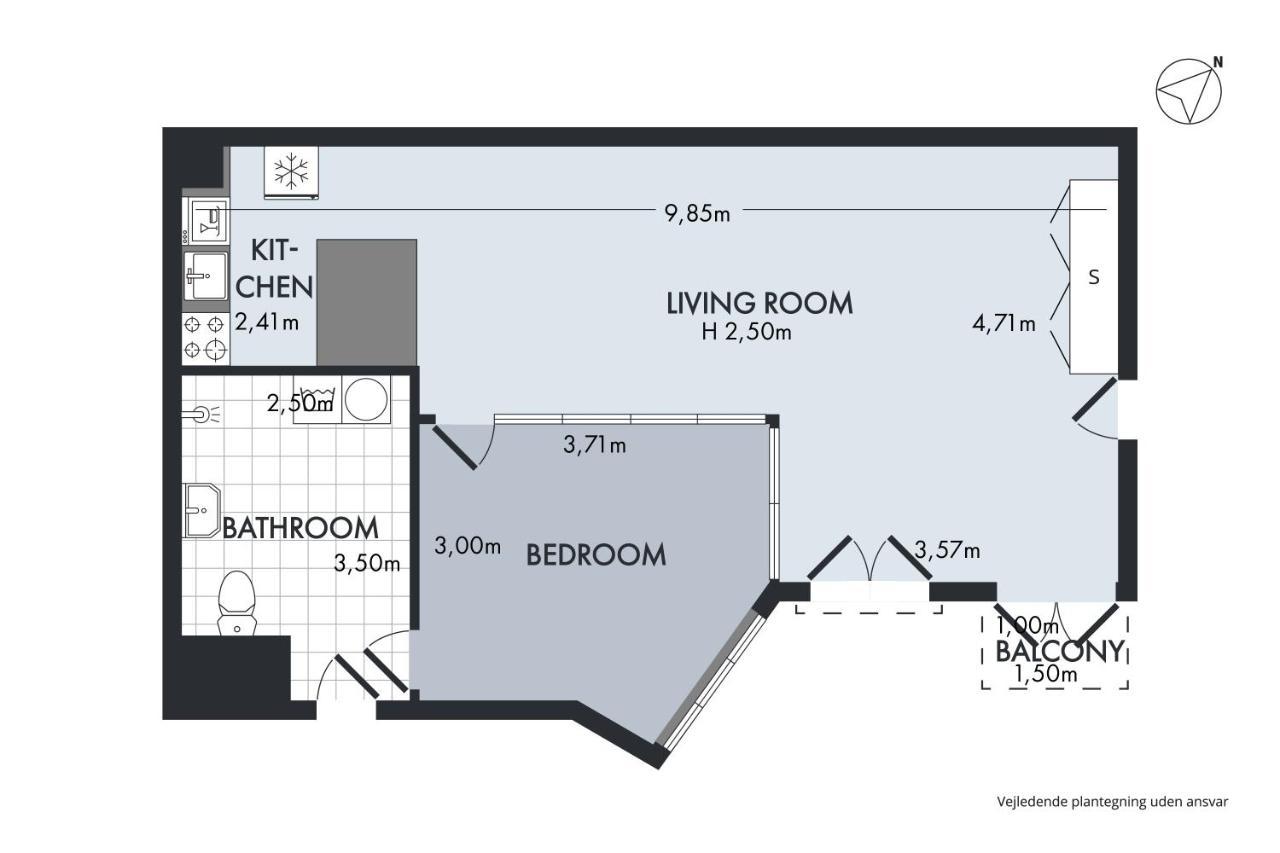 Sanders City - Popular One-Bedroom Apartment In The Lovely Capital コペンハーゲン エクステリア 写真